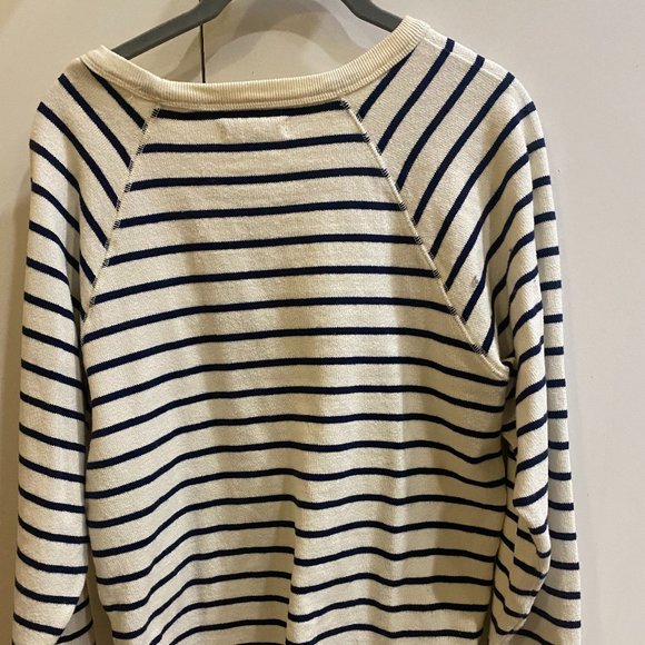 Madewell Striped Crewneck Sweater/Sweatshirt XS - Picture 2 of 3